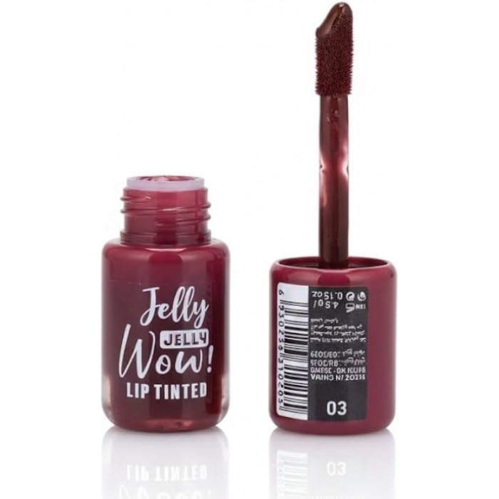 Crystal Jelly Moisturizing Lip Oil 1Pc -Hydrating Lip Gloss Set Plumping -lip Balm Long Lasting Glow Oil Lip Care -N03 - Image 2